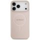 3. Guess Saffiano Classic Logo MagSafe Case for iPhone 18 Pro Max / iPhone 17 Pro Max - Pink