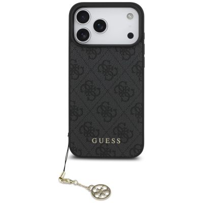 2. Guess 4G Charms Collection MagSafe case for iPhone 17 Pro Max - black