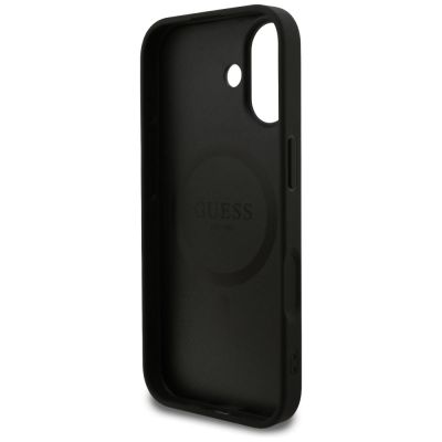 7. Guess Grained Ring MagSafe case for iPhone 17 - black