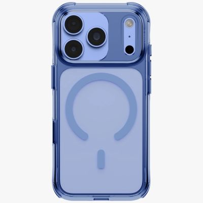 2. Uniq LifePro Xtreme Magclick Charging Case for iPhone 18 Pro / 17 Pro - Transparent Blue