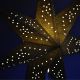 9. DECORATIVE STAR WITH LED ILLUMINATION, H: 65 CM, SILVER