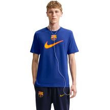 Nike FC Barcelona Swoosh Men's T-Shirt Blue IQ5042 455