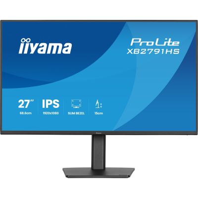 44. iiyama ProLite XB2791HS-B1 computer monitor 68.6 cm (27") 1920 x 1080 px Full HD LED Black