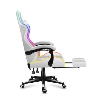7. Huzaro Force 4.7 RGB White Gaming Chair