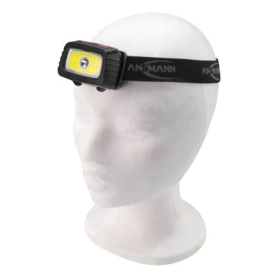 5. Ansmann HD200B Black, Gray LED Headlamp