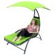 24. BERGAMO DECHAIR WITH UMBRELLA 200x125x180CM LIME