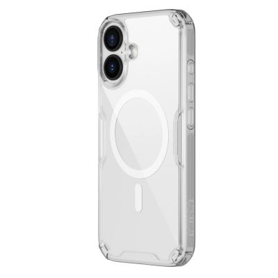 2. Nillkin Nature TPU Pro Magnetic Case Compatible with MagSafe for iPhone 17 - Transparent