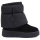 2. Black leather platform snow boots Big Star UU274731