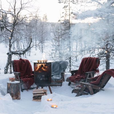 4. Bonfeu garden fire pit Bonves 45 basket black 4502