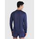 5. Men's quick-drying running longsleeve 4F 4FWSS25TFLOM326-22S