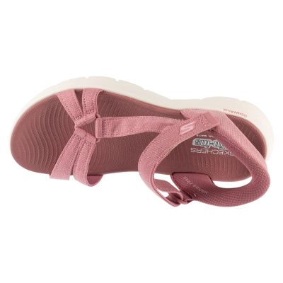 3. Skechers Slip-Ins: Go Walk Flex Sandal - Illuminate 141481-MVE Pink Size 36