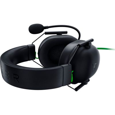12. Razer BlackShark V2 X Gaming Headset, Black