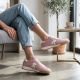 7. Women's comfortable pink sneakers shoes Rieker W4000-31