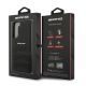 8. AMG Leather Debossed Lines case for Samsung Galaxy S22+ - black
