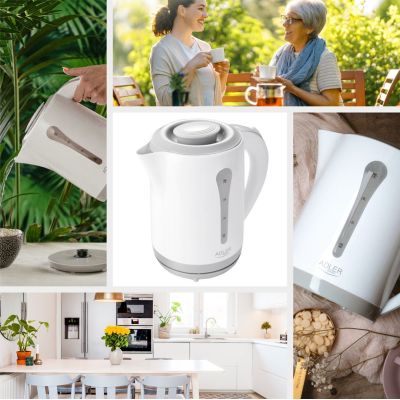 27. Adler AD 1244 electric kettle (2200W 2.5l; blue)