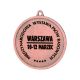 4. Bronze medal with space for a 25 mm emblem - steel medal with laser engraving - RMI
