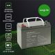 2. Qoltec AGM Battery | 12V | 36Ah | Maintenance-free | Efficient | LongLife | for UPS, scooter
