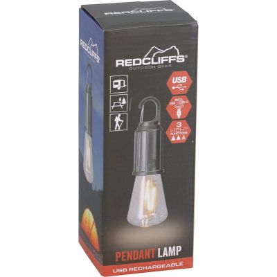 12. 17CM REDCLIFFS TRAVEL LAMP