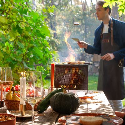 24. Bonfeu garden fire pit Bonves 45 basket black 4502