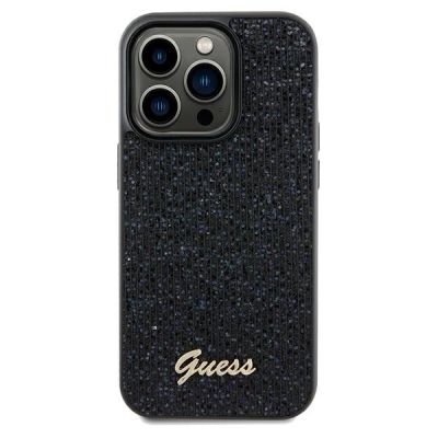 3. Guess Disco Metal Script case for iPhone 13 Pro / 13 - black