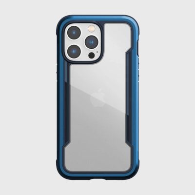 2. Raptic X-Doria Shield Case iPhone 14 Pro Max armored cover blue