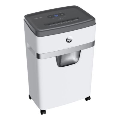 6. HP ONESHRED 18CC Shredder, P-4 shreds, 18 sheets, 25l, light gray, HPN280518CCON-14.