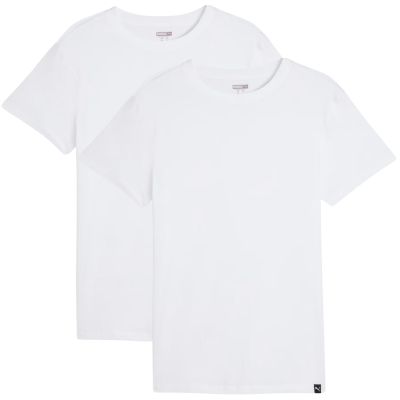 Puma Everyday Crew Neck Tee 2 Pack White 947245 02
