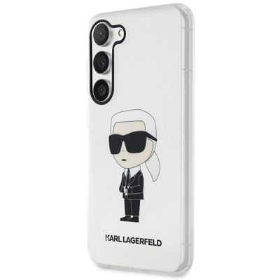 2. Karl Lagerfeld KLHCS23SHNIKTCT S23 S911 transparent hardcase Ikonik Karl Lagerfeld