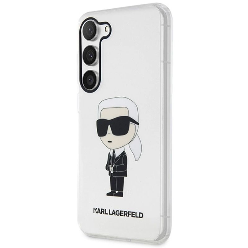 2. Karl Lagerfeld KLHCS23SHNIKTCT S23 S911 transparent hardcase Ikonik Karl Lagerfeld