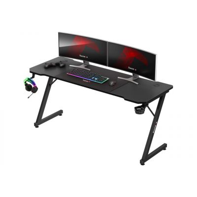2. Huzaro Hero 4.8 Black Gaming Desk