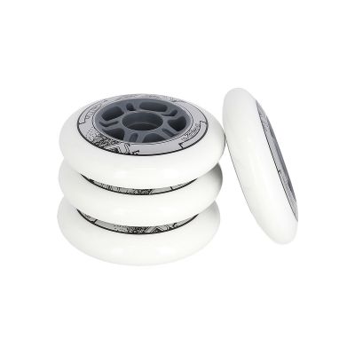34. PU 76x24 82A WHITE WHEELS (4 pcs.) NILS EXTREME