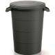 2. GARDEN BIN SMOOTH 80L BLACK RECYCLING KEDEN