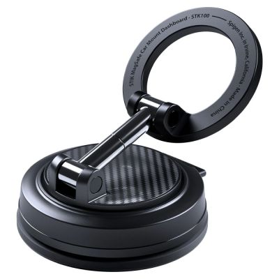 3. Spigen STK100 VacuumLock MagSafe Car Mount – Black