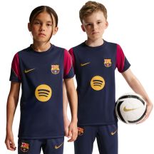 Nike FC Barcelona Strike Kids T-Shirt Navy Blue and Burgundy II3237 401