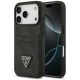 Guess 4G Double Card Triangle Case for iPhone 18 Pro / 17 Pro – Black