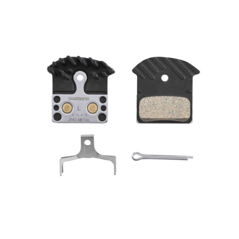 SHIMANO brake pads J04C metallic rad.