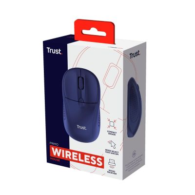 5. TRUST Primo Wireless Mouse matt dark blue