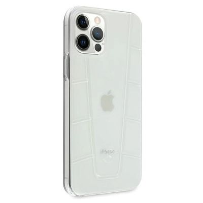 4. Mercedes Line Case for iPhone 12 Pro Max - Transparent