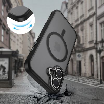 5. Tech-Protect MagEdge MagSafe Case for iPhone 17 - Matte Black