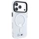 4. BMW M IML Glossy Metal Logo & Trims MagSafe Case for iPhone 17 Pro / 18 Pro - Transparent