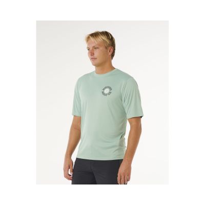 2. Men's Lycra RIP CURL Pacific Rinse Surflite Upf S/S green