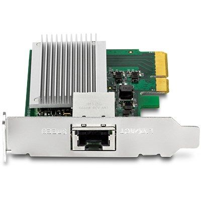 8. Trendnet TEG-10GECTX Network Card, Internal, Wired, PCI Express, Ethernet, 10000 Mbit/s, Green, Gray