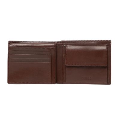 9. GUESS ZURIGO BILFOLD MEN'S LEATHER WALLET