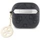 2. Guess 4G Strass Charm Case for AirPods 4 - Black