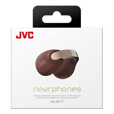 6. JVC HA-NP1TTU Burgundy Headphones