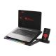 3. Genesis Oxid 450 RGB 15.6" laptop cooling pad with fan, backlight, 2 USB