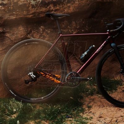 8. VAAST 700C APEX GRX gravel bike 58cm XL Gloss Berry Red