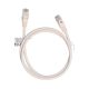 4. Patchcord U/UTP Lanberg PCU6-10CC-0100-W (RJ45 - RJ45; 1m; UTP; cat. 6; white)
