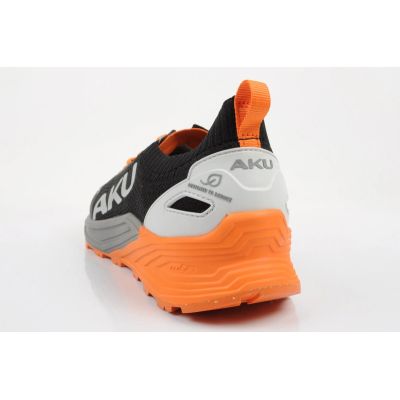 6. Aku men's outdoor trekking shoes Aira comfortable hiking black gray orange