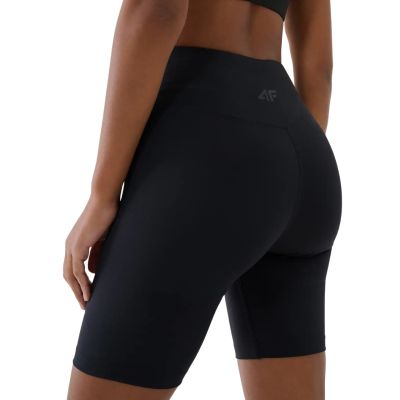 5. Women's shorts 4F FNK F085 deep black 4FWSS26TFSTF085 20S
